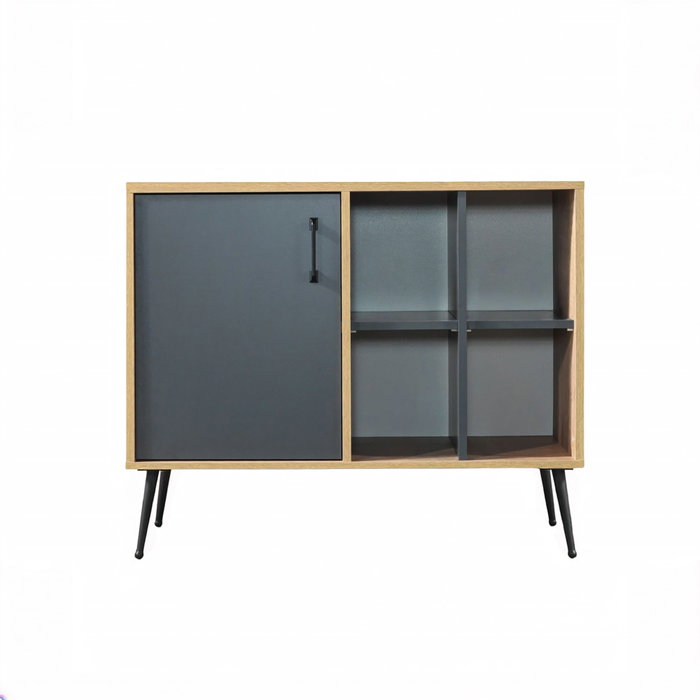 Hanah Home Şile 4109 Consola Roble Zafiro y Antracita